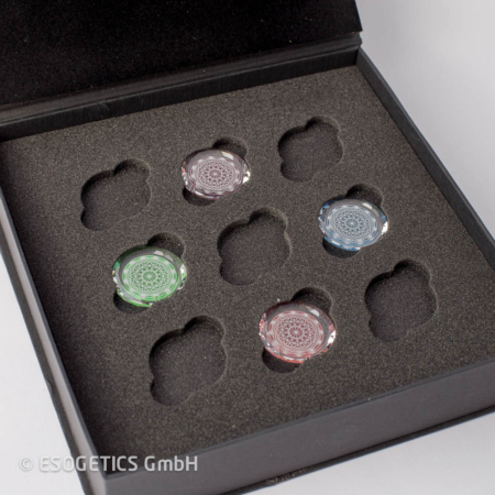 Facetted Crystals - Elements (Set of four)